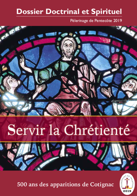Couverture du Dossier spirituel du pèlerinage du Sacré-Coeur 2019