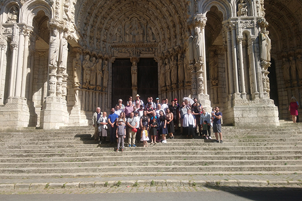 les chaldeens marchent vers chartres