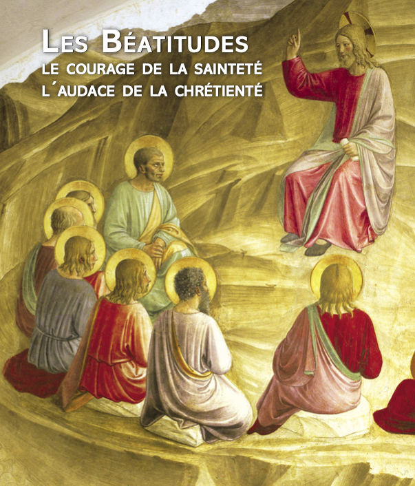 Image des béatitude issue de la couverture du dossier spirituel 2023