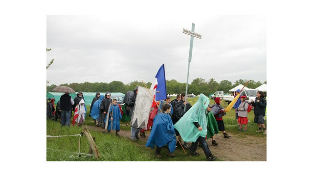L'arrivée sur le bivouac