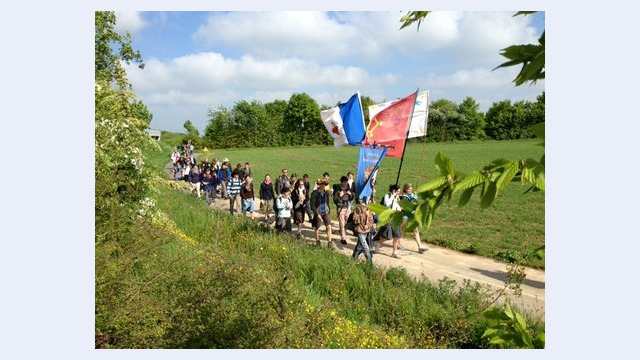 La colonne des pèlerins