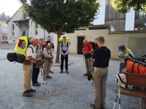 Prière du matin à Sembrancher (Valais)