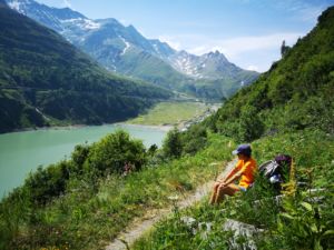 Approchant du Grand-Saint-Bernard