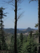 Vue sur le rocher du Dabo